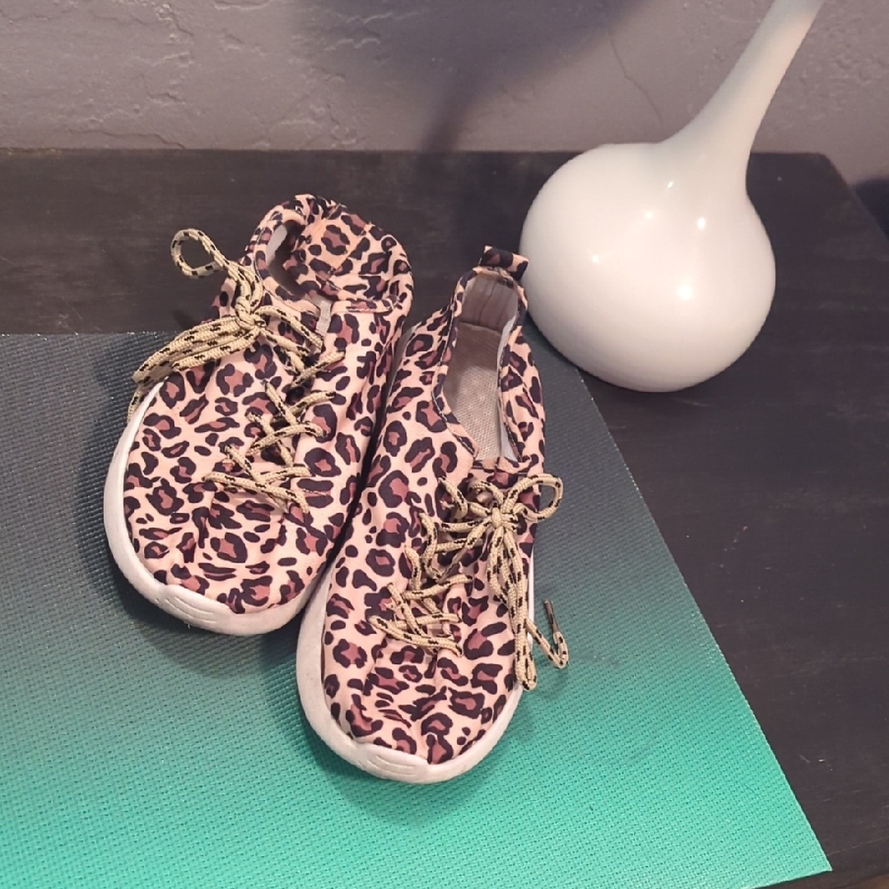 Leopard Print Women's Sneakers